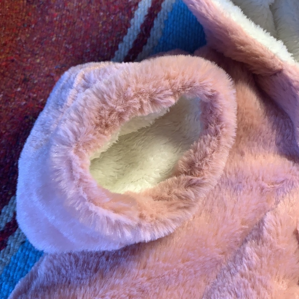 🌶 3/$30 NWT Infants Reversible Plush Hoodie - Picture 3 of 7